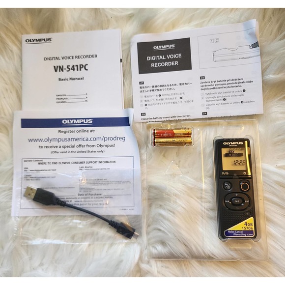 Olympus Digital Voice Recorder VN-541PC - Picture 6 of 6